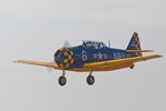 North American AT-6C Harvard in American Navy Markings - providing pleasure flights before and after the show 4227